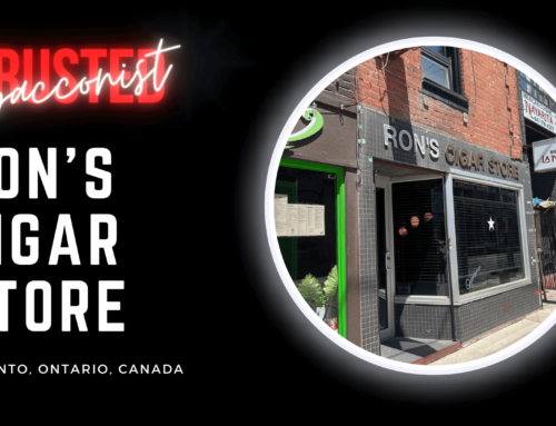 Trusted Tobacconist: Ron’s Cigar Store, Toronto, Canada